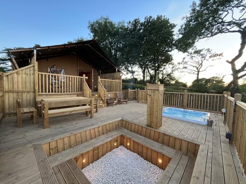 Luxury Tent, Hot Tub, Garden View | Exterior