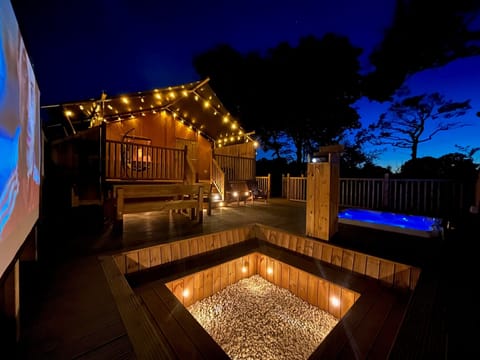 Luxury Tent, Hot Tub, Garden View | Exterior