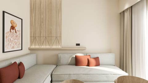 Frette Italian sheets, in-room safe, blackout drapes, soundproofing