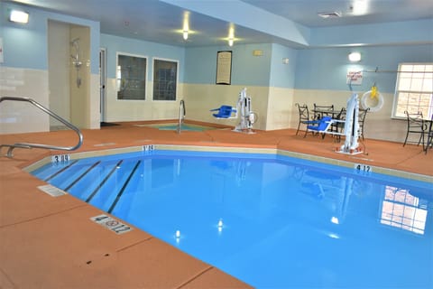 Enjoy the excellent on-site amenities including the indoor pool!