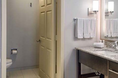 Free toiletries, hair dryer, towels, soap