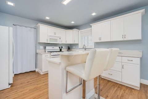 Fully stocked kitchen