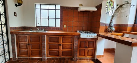 Family Apartment, Terrace (Casa los Ángeles) | Private kitchenette