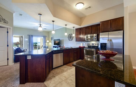 Whip up meals in the fully equipped kitchen