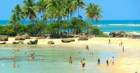 Beach nearby, white sand