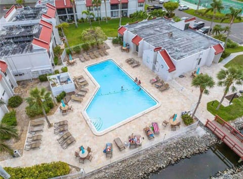 Largest Heated Pool on the Island with New Lounge Chairs 