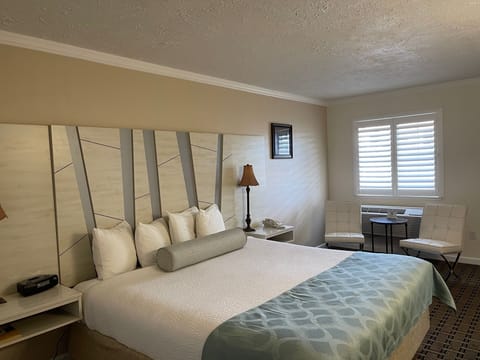Premium Room, 1 King Bed | Hypo-allergenic bedding, memory foam beds, desk, laptop workspace