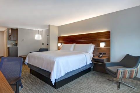In-room safe, desk, iron/ironing board, cribs (free)