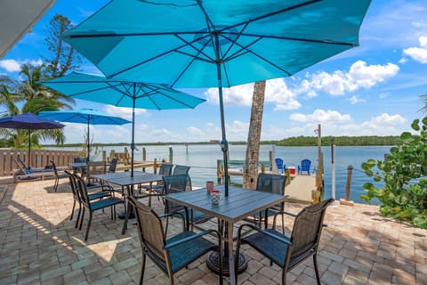 Communal Patio and Dock Area (access is outside of the unit, no direct access)