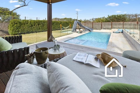 Take a seat in the luxury cabana while the kids splash and play in the pool