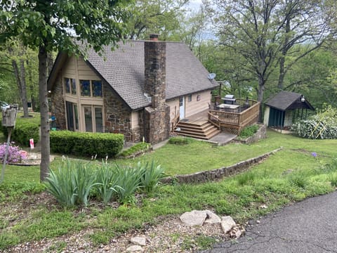 House from the upper road