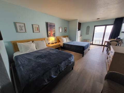 Standard Studio Suite, 2 Queen Beds, Kitchenette, Oceanfront | In-room safe, individually decorated, individually furnished