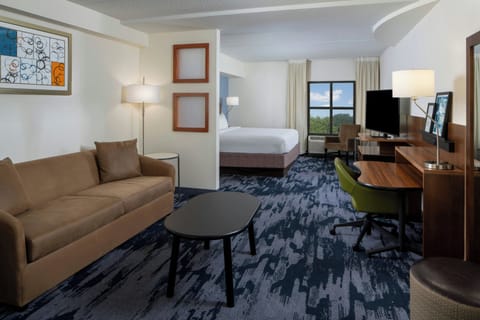 Suite, 1 Bedroom | Premium bedding, desk, laptop workspace, blackout drapes