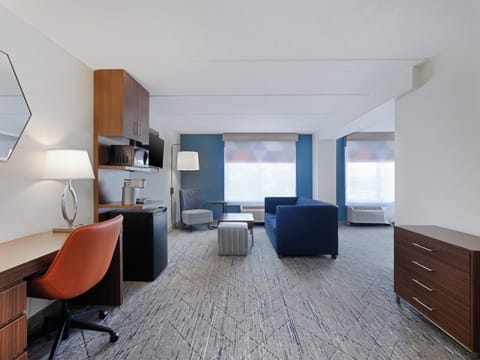 Suite, 1 King Bed with Sofa bed | Desk, laptop workspace, iron/ironing board, cribs (surcharge)