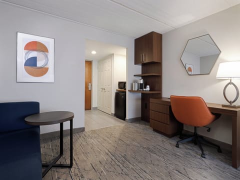 Standard Room, 1 King Bed with Sofa bed | Desk, laptop workspace, iron/ironing board, cribs/infant beds