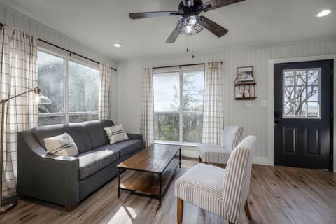 Relax, watch, and enjoy in this comfy living space.