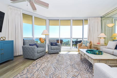 Silver Shells St. Croix 504 - Living Area with Gulf Views