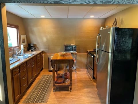 Fully stocked kitchen 