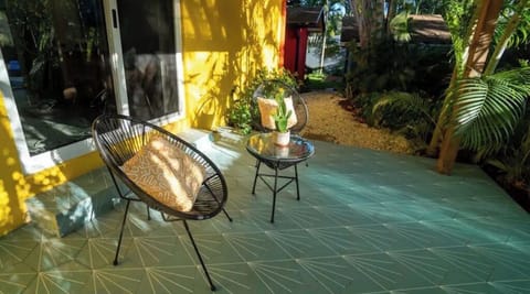 Master bedroom patio