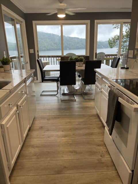 Beautiful views from the kitchen