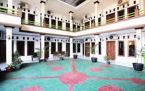 Interior entrance