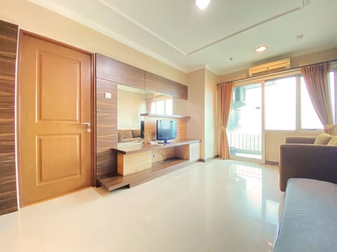 Apartment, 1 Bedroom | Living area | TV