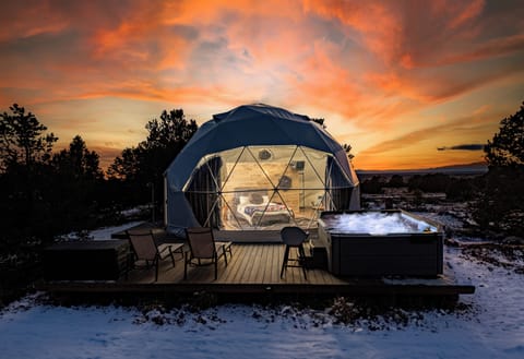 The Geodome and Cabin bring a unique and lux Colorado experience