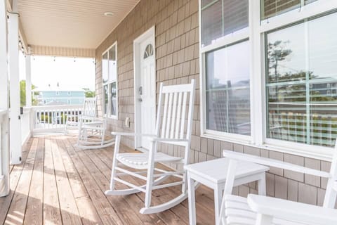 Enjoy a cup of coffee or an evening drink in the rocking chairs on the front porch