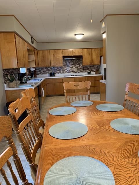 Dining Room open to Large Kitchen