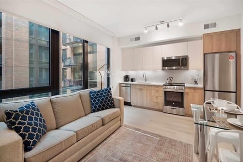 Noma Washington 1 Bedroom Living Room