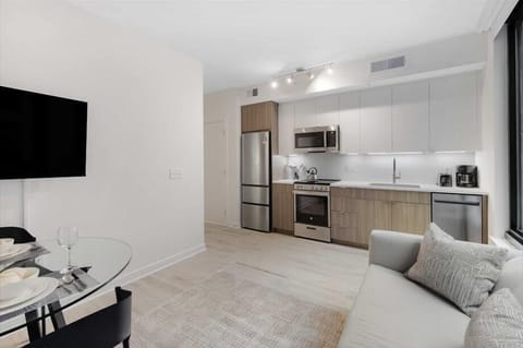 Noma Washington 1 Bedroom Living Room