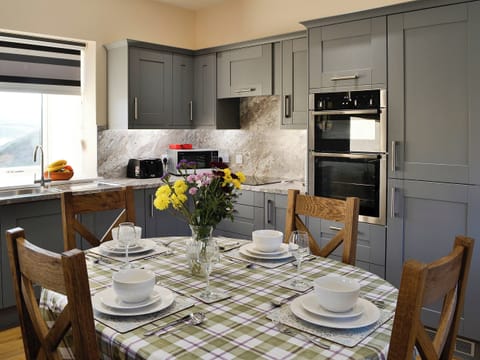 Modest dining area close to the kitchen | Liftingstane Dairy Cottage - Liftingstane, Closeburn, near Thornhill