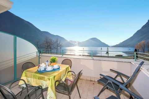 Lake view from the balcony