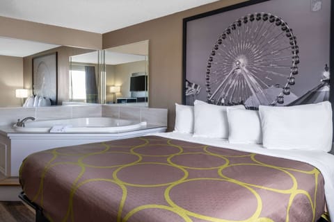 Superior Suite, 1 King Bed, Non Smoking | Pillowtop beds, desk, laptop workspace, blackout drapes