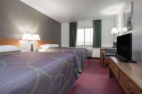 Standard Room, 2 Queen Beds | Free cribs/infant beds, rollaway beds, free WiFi, bed sheets