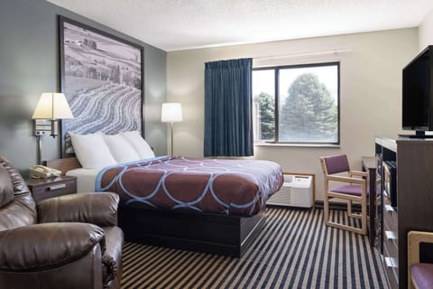 Desk, blackout drapes, iron/ironing board, cribs/infant beds