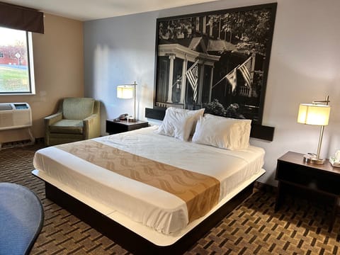 Standard Room, 1 King Bed | Desk, free cribs/infant beds, rollaway beds, free WiFi