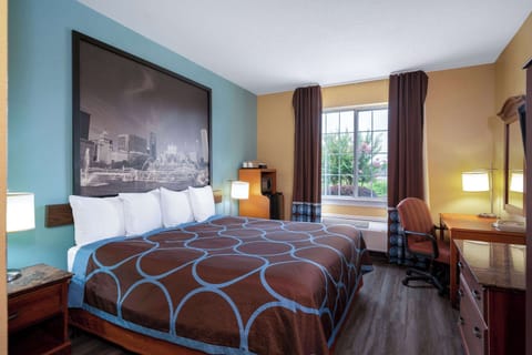 Room, 1 King Bed, Accessible, Non Smoking (Mobility Accessible) | Individually furnished, desk, blackout drapes, rollaway beds