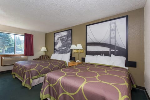 Standard Room, 2 Queen Beds | Cribs/infant beds, rollaway beds, free WiFi, bed sheets