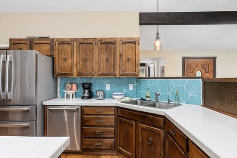 Make delicious meals and unforgettable memories in the spacious and inviting kitchen