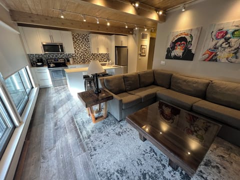 Premier Condo, 2 Bedrooms | Living area | 37-inch flat-screen TV with cable channels, TV, DVD player