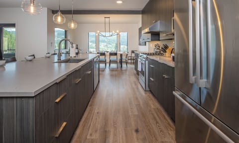 Open Concept Kitchen and Dining