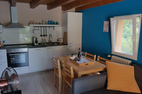 Apartment | Private kitchen | Fridge, microwave, oven, stovetop