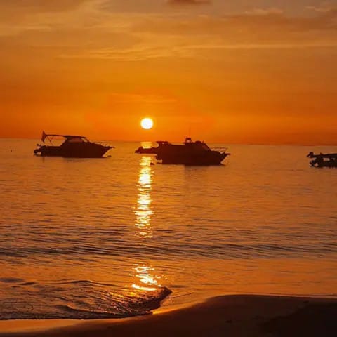 Sunset at Buccoo