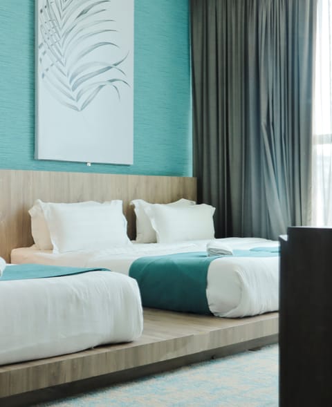 Family Room | In-room safe, desk, laptop workspace, iron/ironing board