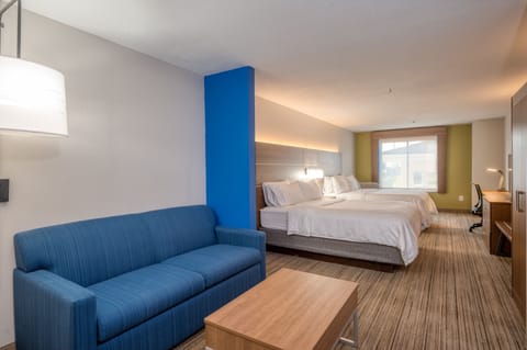 Suite, 2 Queen Beds | In-room safe, desk, iron/ironing board, cribs/infant beds
