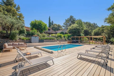 French country-side pool