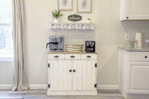 Fully Stocked Coffee Bar


