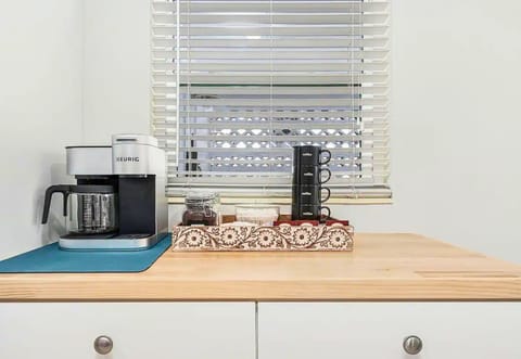 Delight in the Provided Coffee Bar!