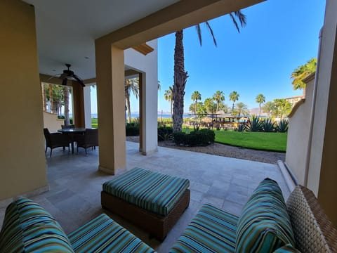 Master bedroom patio view